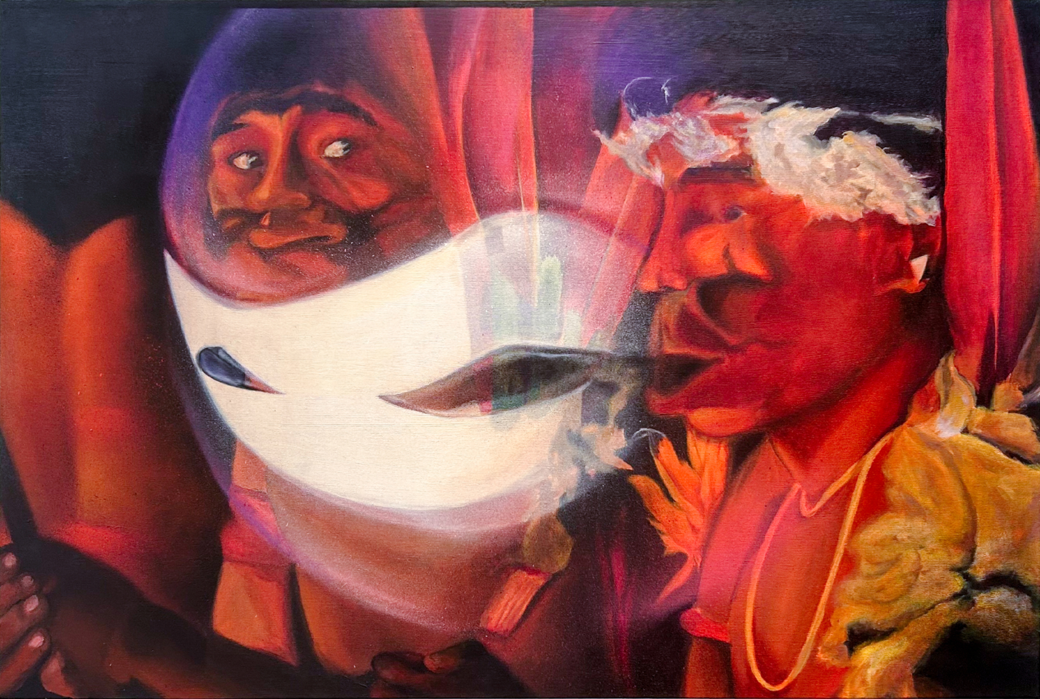 Rapé, 2025, mixed media
