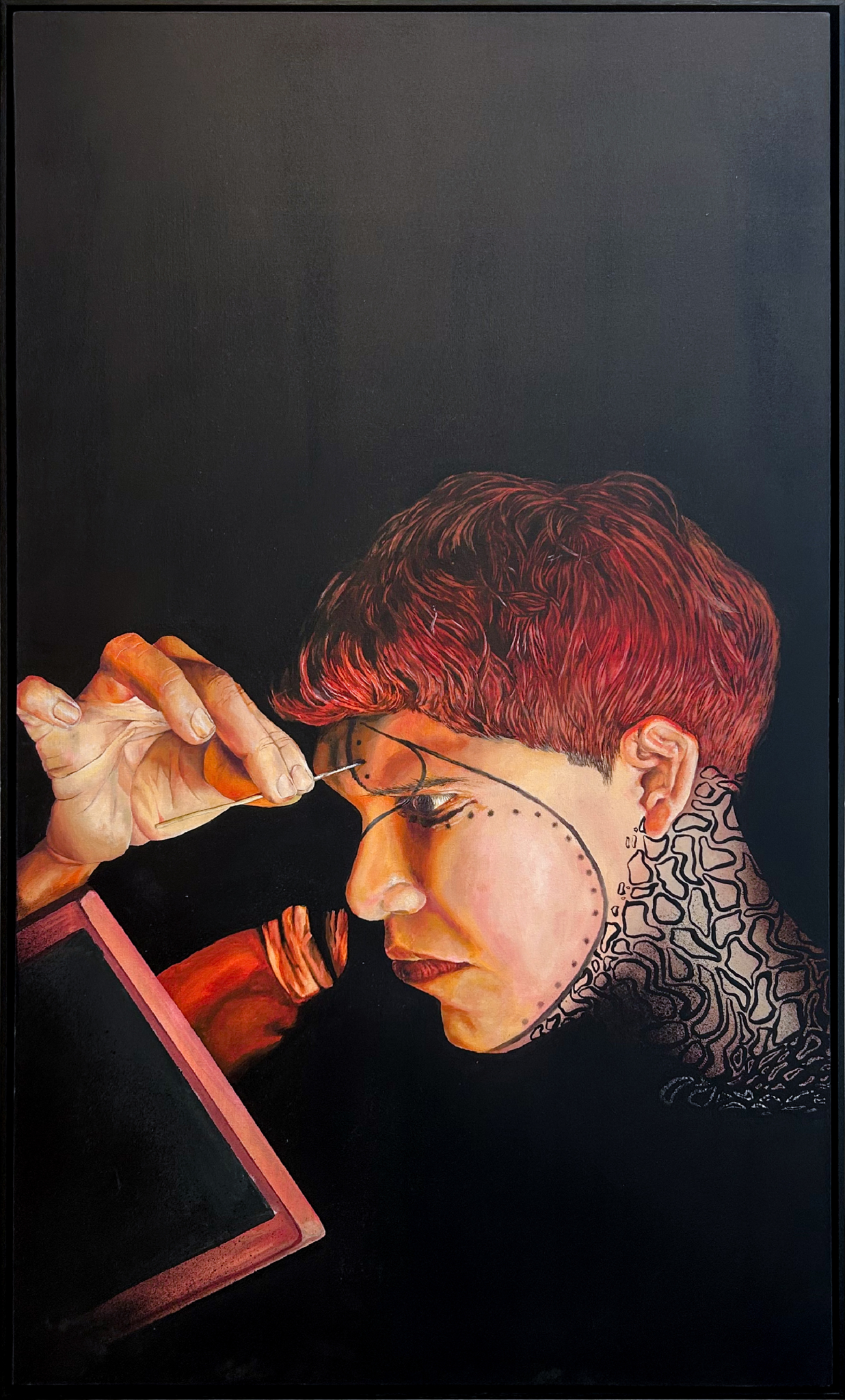 Genipapo, 2018, acrylic on canvas
