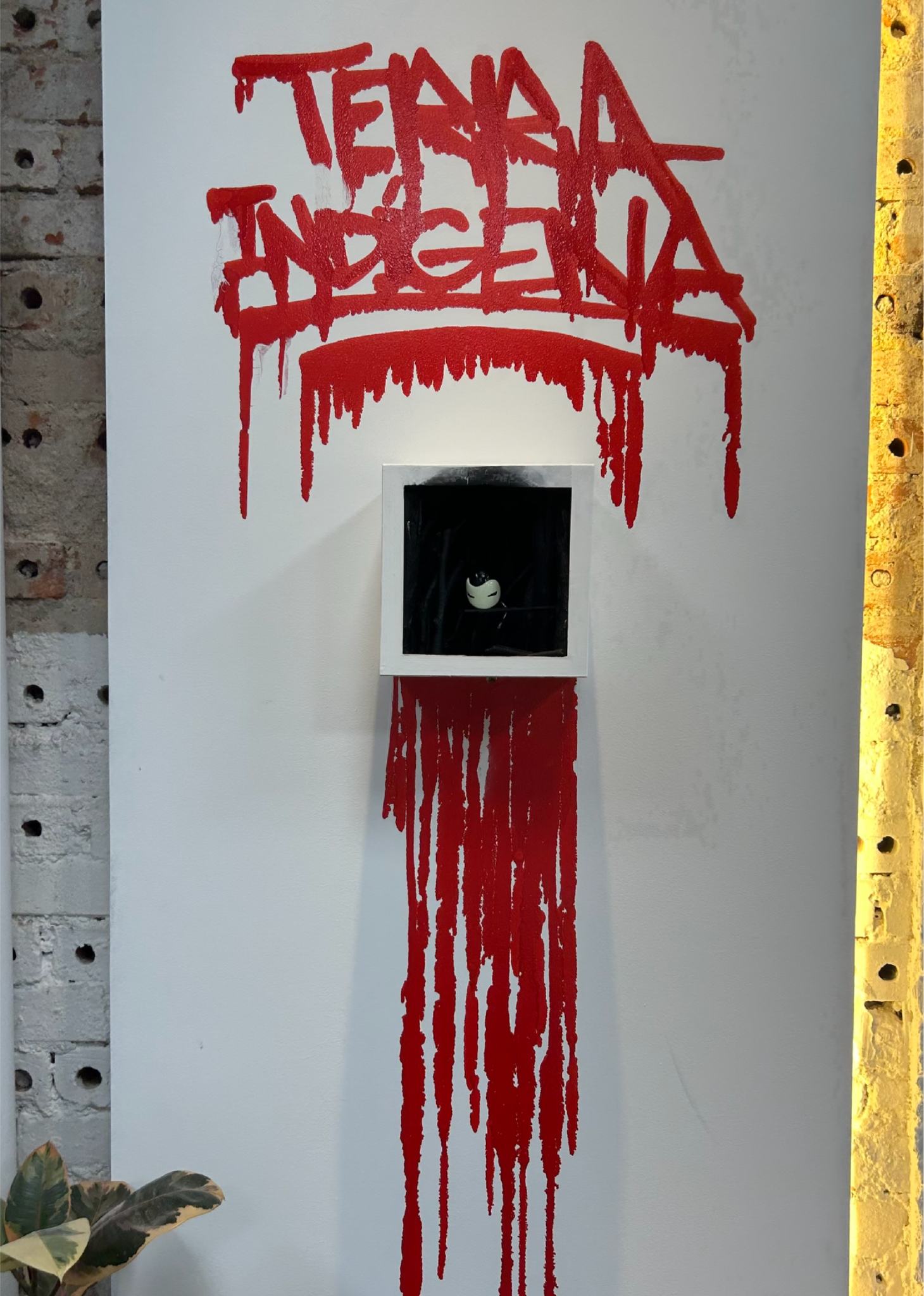 The Death of Urihi, 2025, mixed media installation